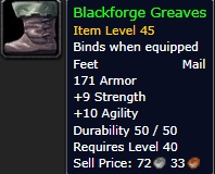 Blackforge Greaves wow sod phase 2